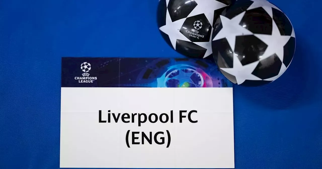 Liverpool 'discover' Champions League opponents as Man City reality explained