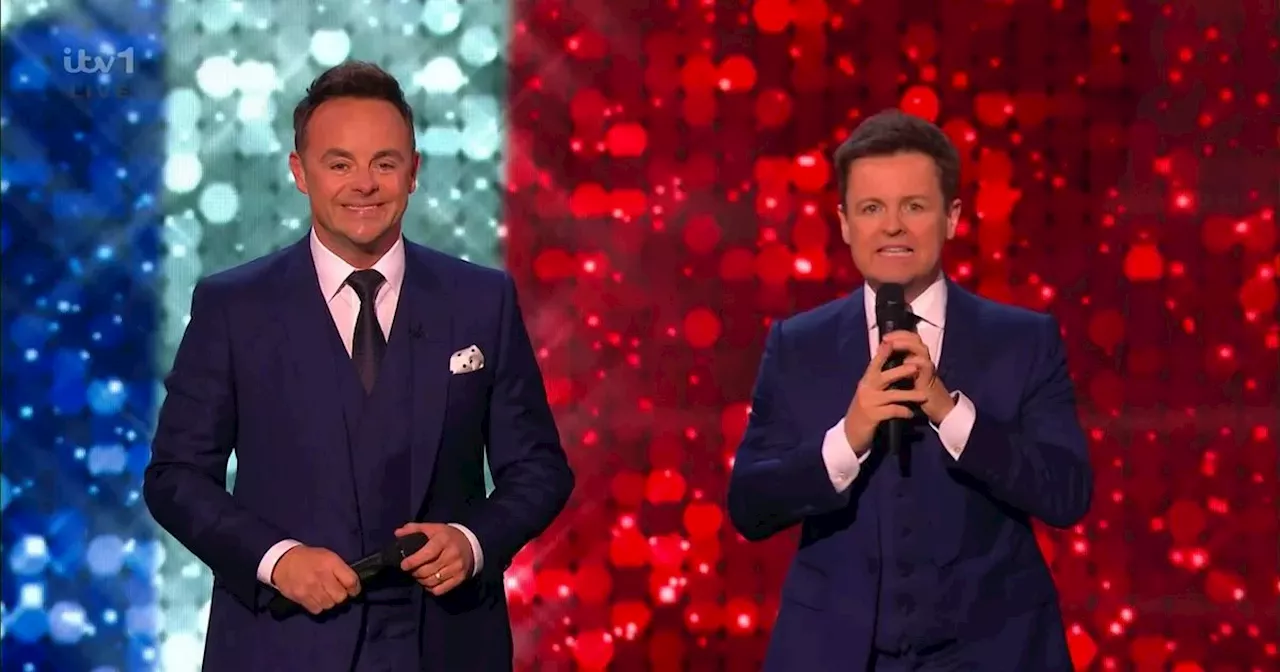 Simon Cowell stops BGT live show with message for Ant McPartlin