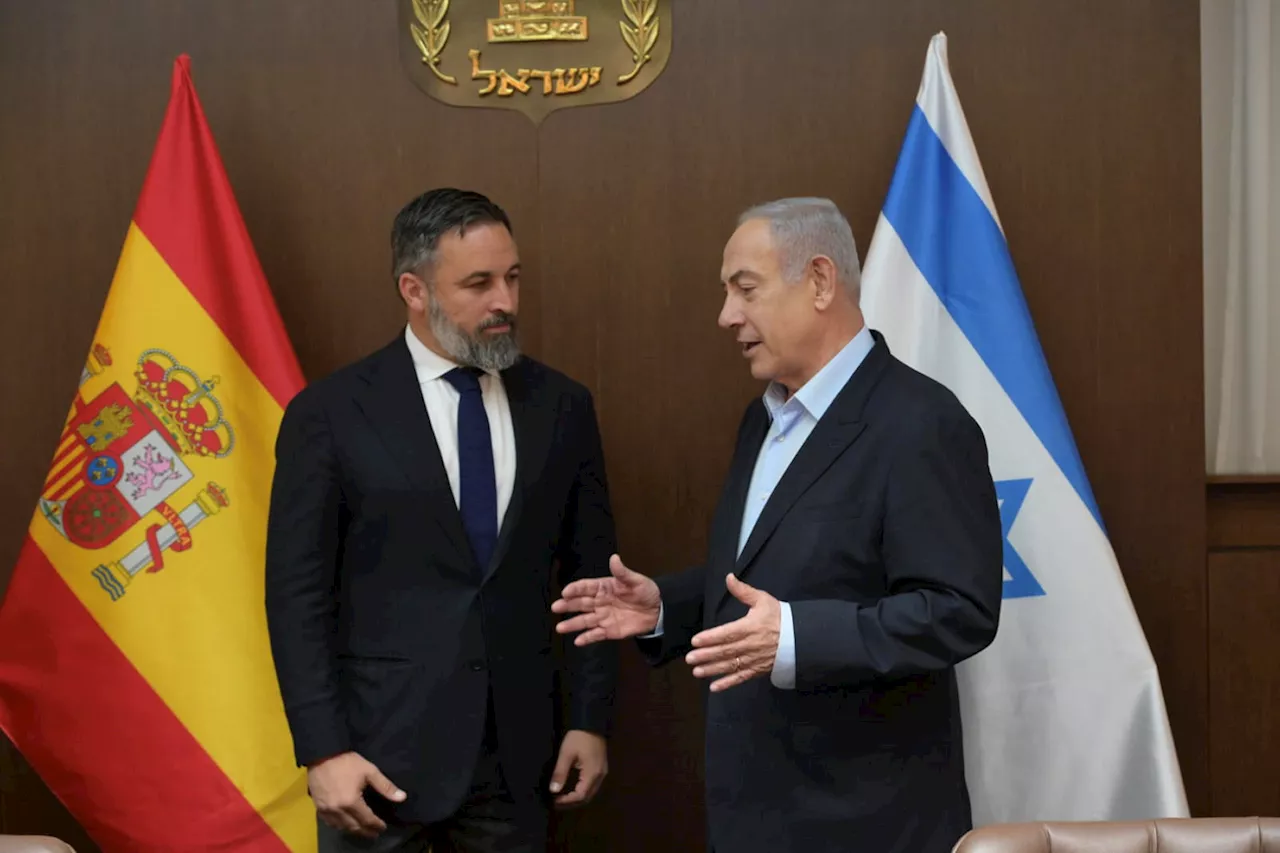 Abascal visita a Netanyahu en Jerusalén: “Pedro Sánchez no es España”