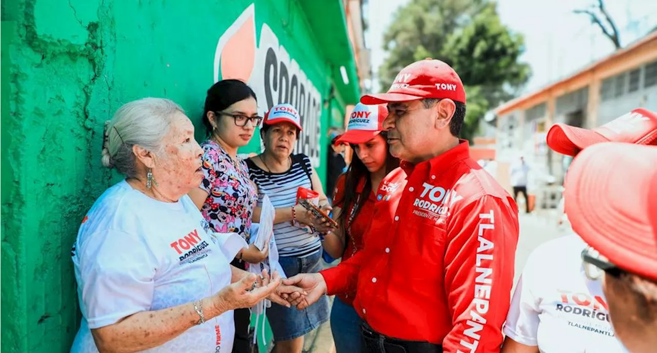 Tony Rodríguez construirá una academia de policía y una casa de transición para mujeres en Tlalnepantla