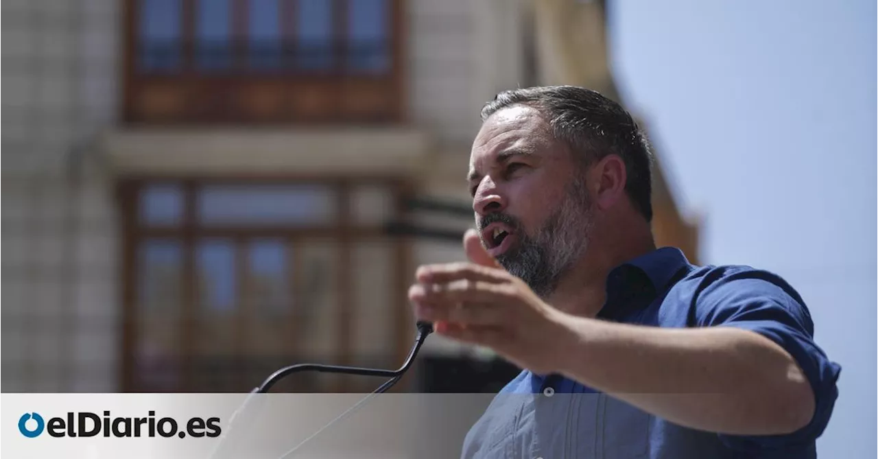 Abascal acusa a Sánchez de alimentar al 'peor terorrismo' por reconocer el Estado de Palestina