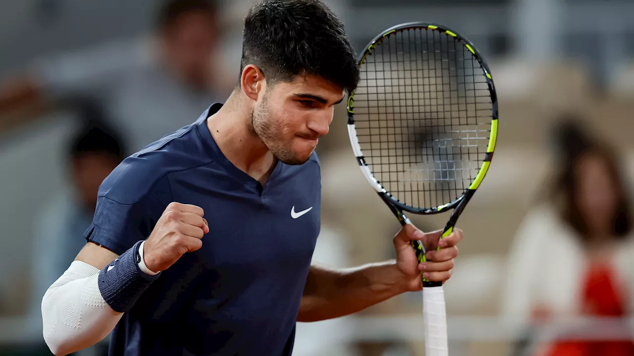 French Open: Ansetzungen am Mittwoch mit Alcaraz, Sinner und Swiatek - Squire und Altmaier mit schweren Aufgaben