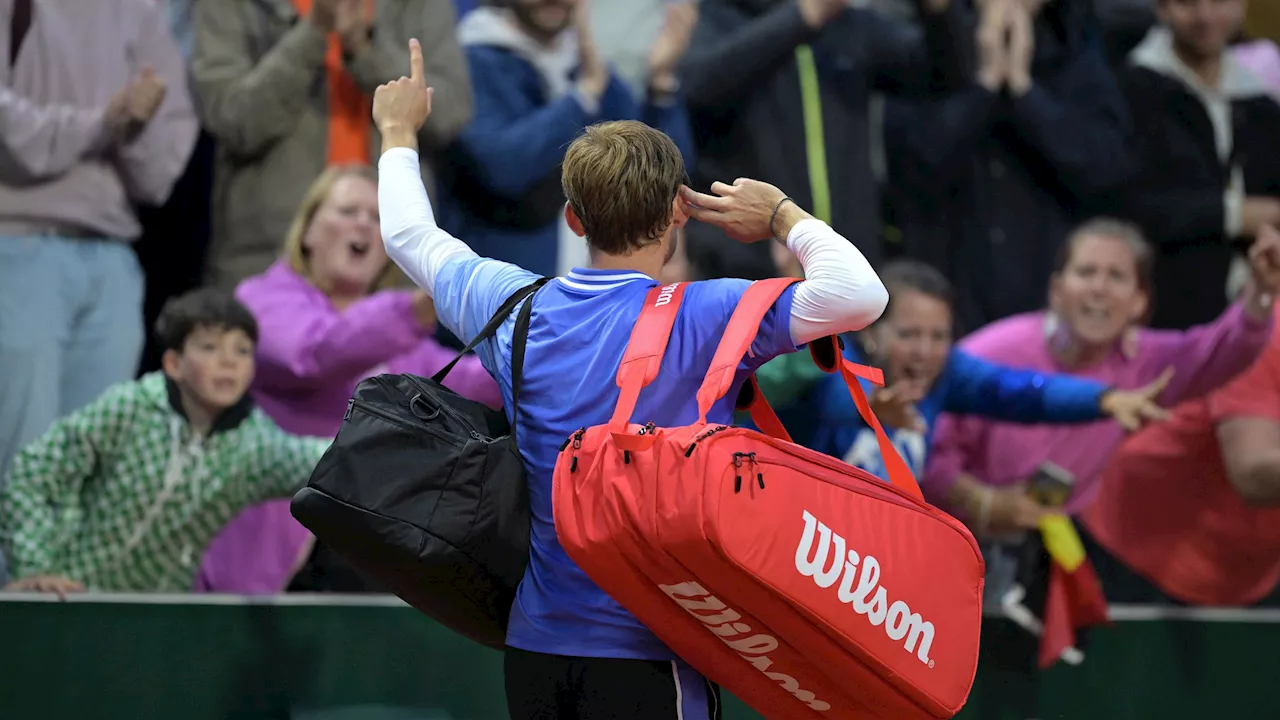 French Open: David Goffin bei Sieg mit Kaugummi bespuckt - nächster Gegner von Alexander Zverev ätzt gegen Publikum