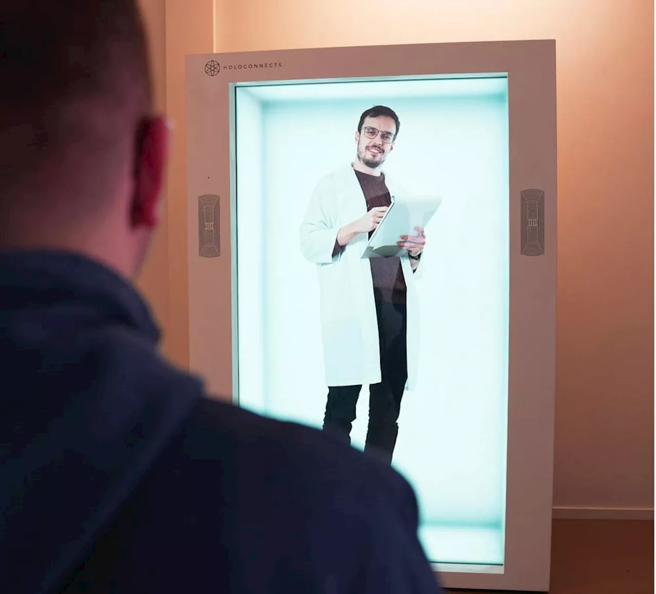 A Holobox At Crescent Regional Hospital Connects Patients To Doctors