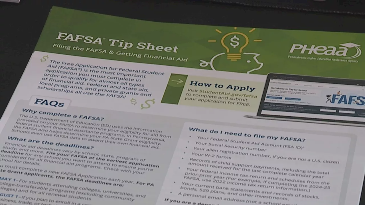 State urges students to submit FAFSA applications before June 1 deadline