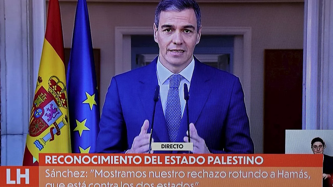 Espanha anuncia que reconhecerá Estado palestino, com a Faixa de Gaza e a Cisjordânia