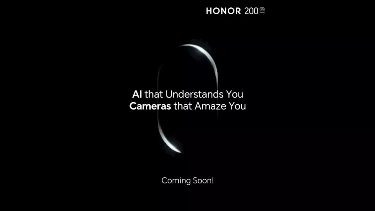 Honor 200 series teased in India, June launch expected