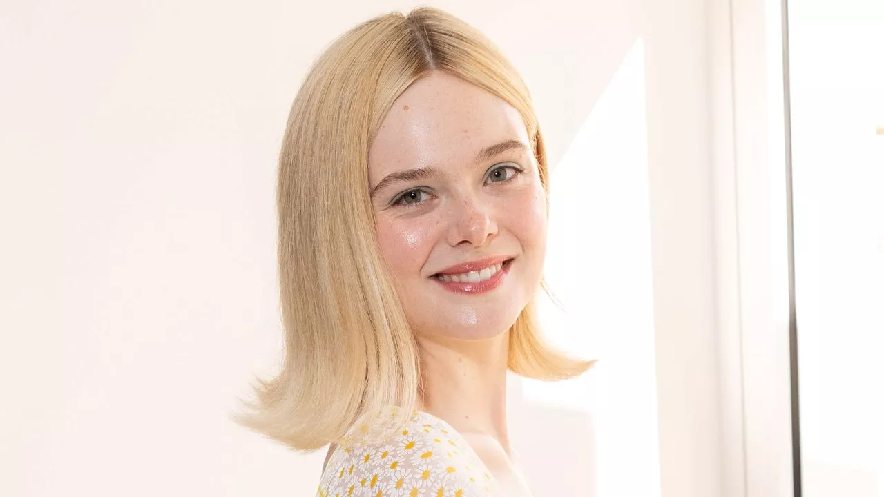 Elle Fanning went full flower child in a sheer backless dress at Cannes Film Festival