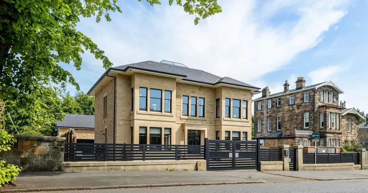 Huge £1.1m house billed as 'one of Glasgow's finest homes' hits the market