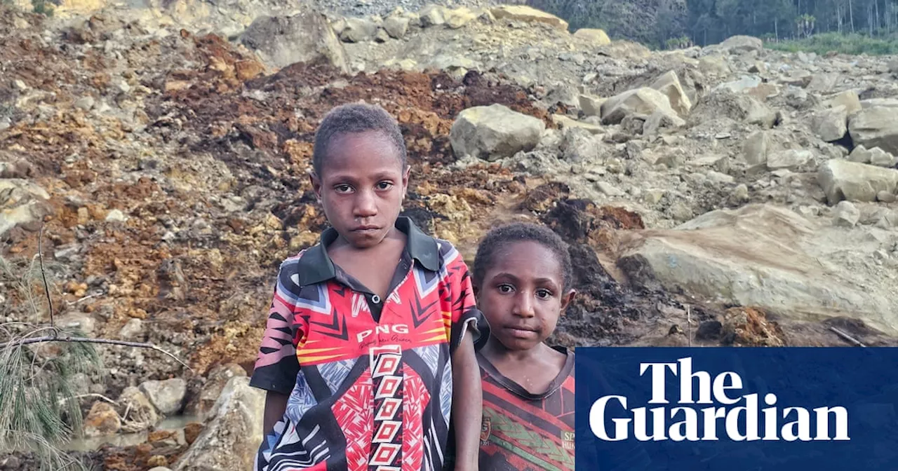 Papua New Guinea landslide: the search for survivors