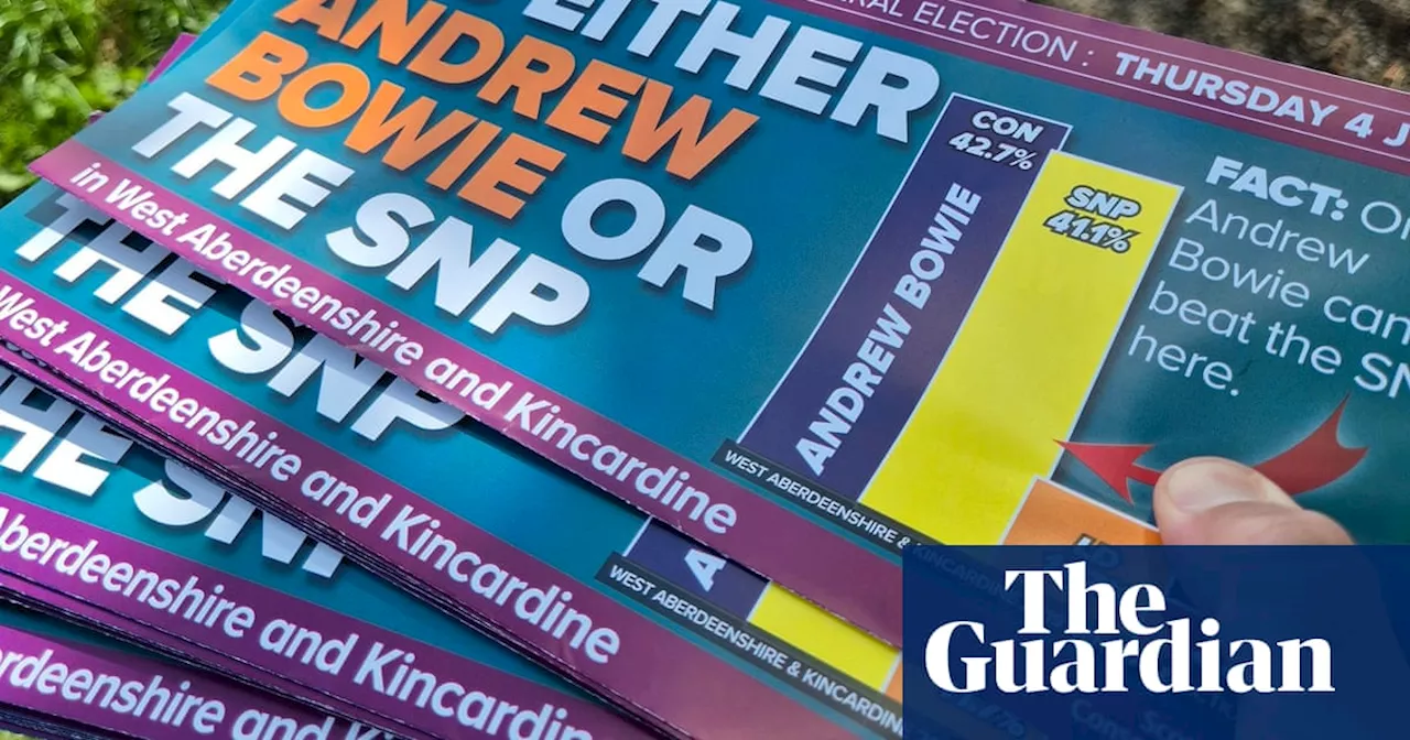 Tories campaign with leaflets that barely feature party branding