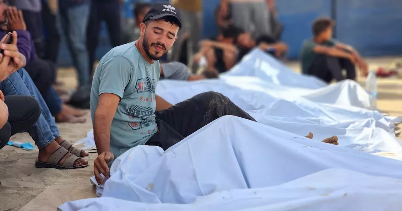 Tent massacre rafah