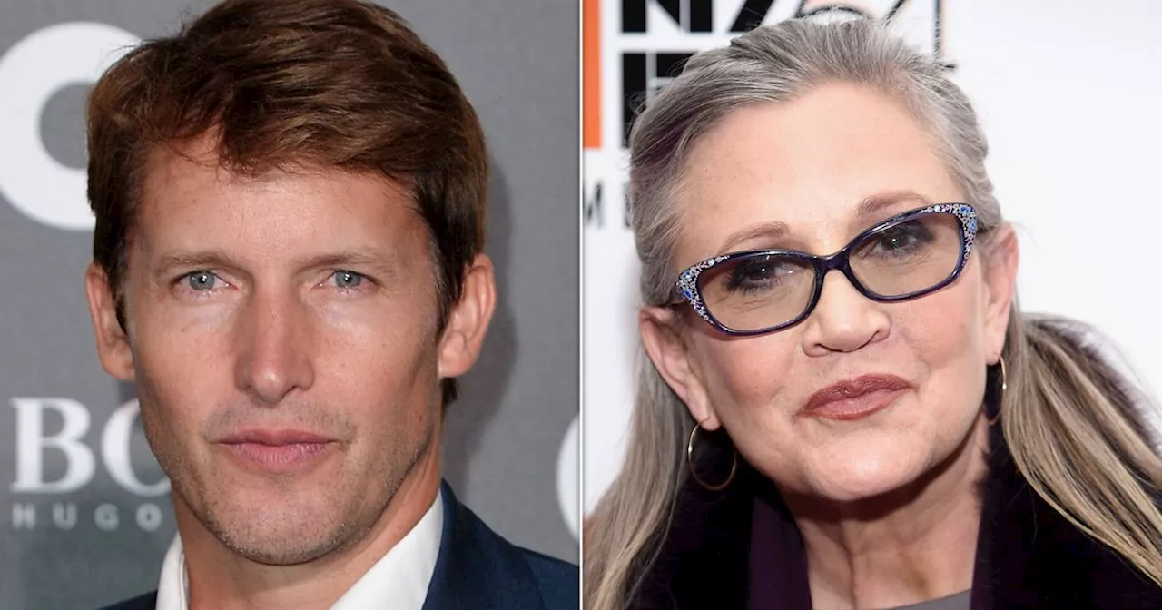 James Blunt Says 'Pressure' To Be 'Thin' Contributed To Carrie Fisher's Death