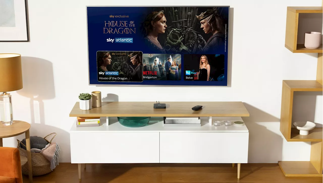 Arriva Sky Stream, il box tutto in uno per lo streaming e la televisione