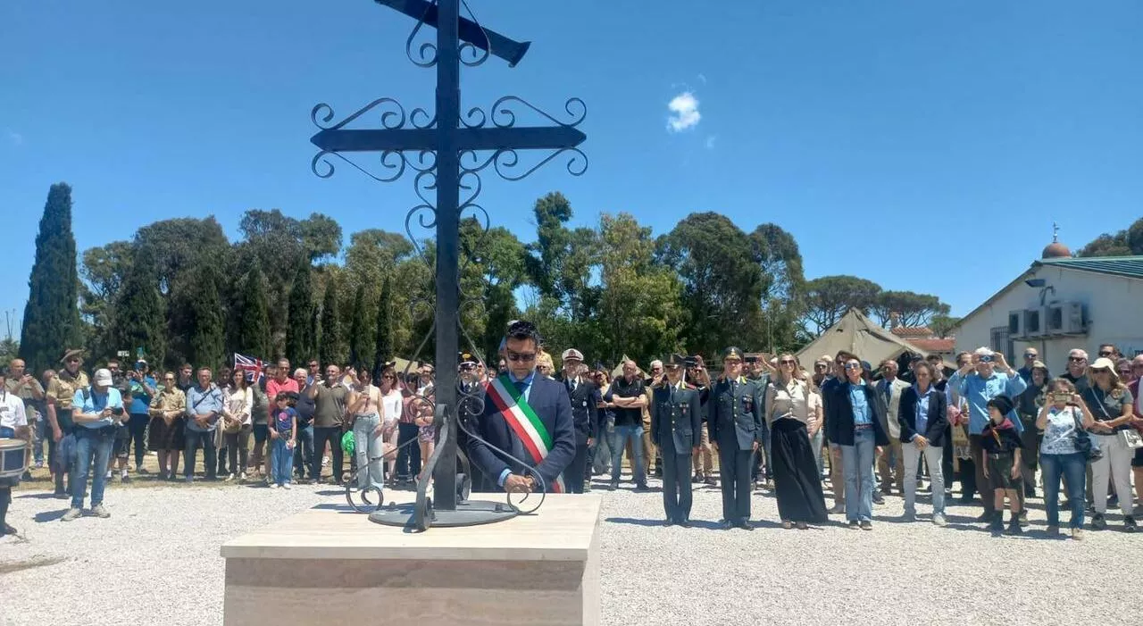 Un monumento per i soldati morti ad Aprilia 80 anni fa