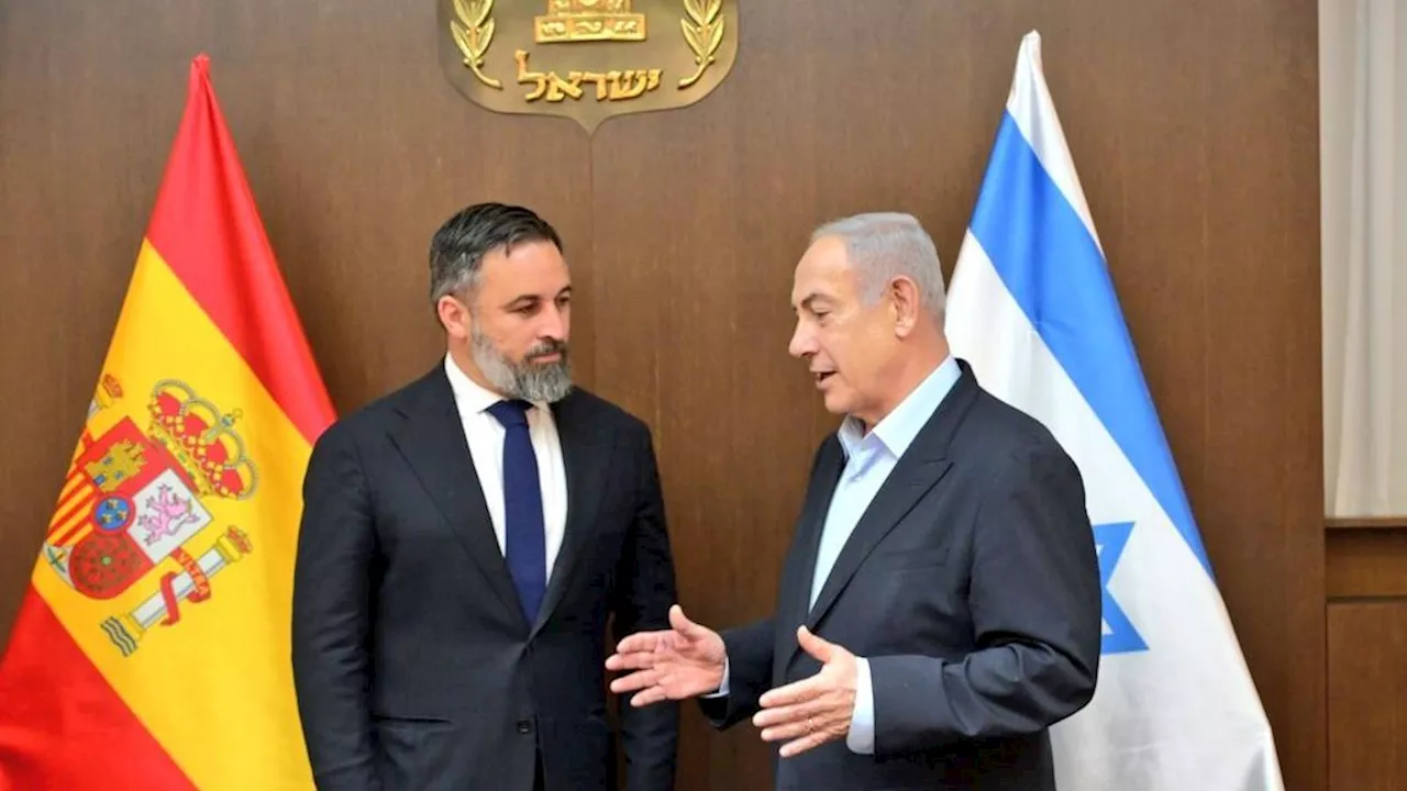 Santiago Abascal visita a Benjamín Netanyahu en Jerusalén