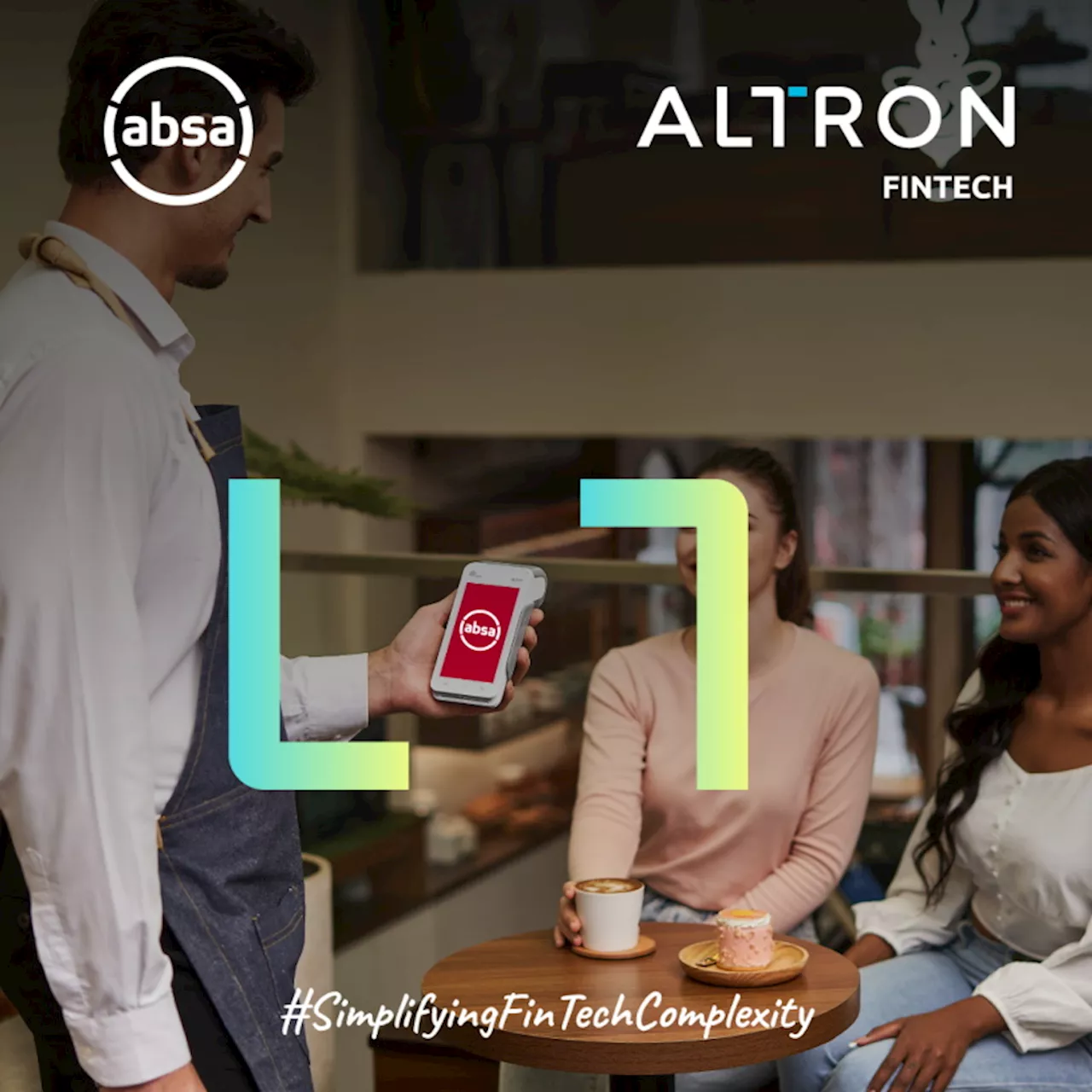 Altron FinTech partners with Absa for supply of smart POS payment terminals that help merchants grow their businesses
