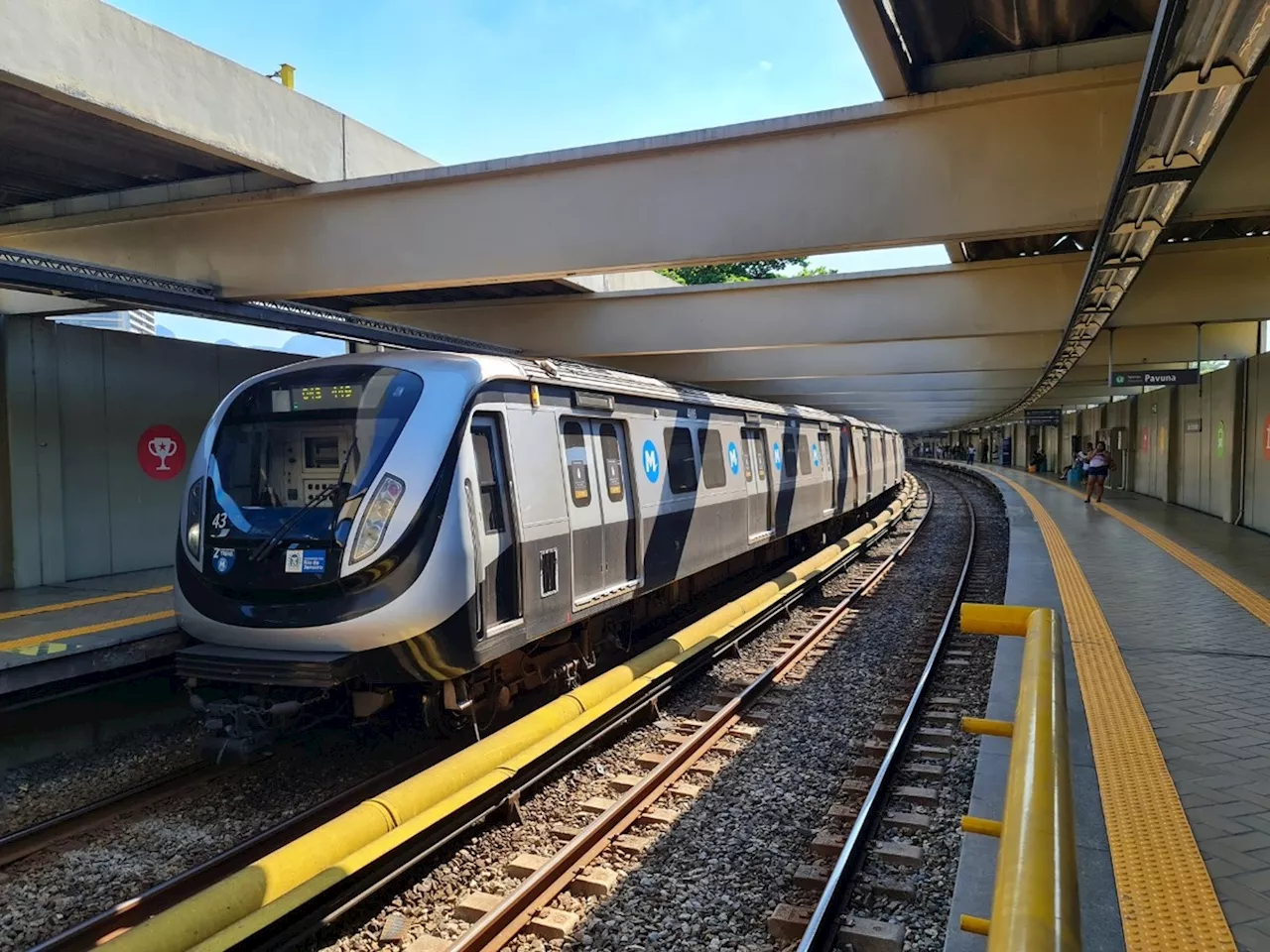 Linha 2 do metrô vai operar da Pavuna ao Estácio no feriado de Corpus Christi;