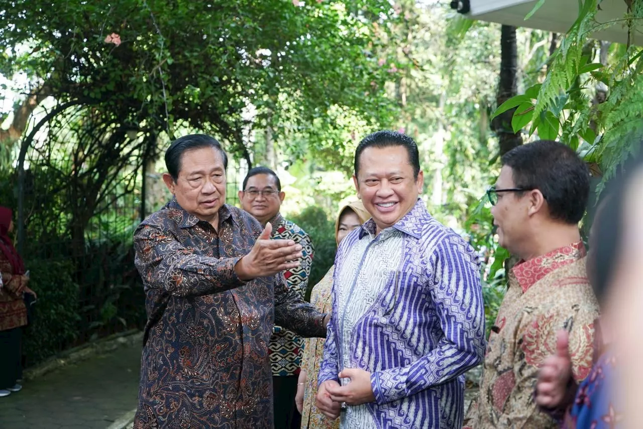 Bertemu SBY di Cikeas, Bamsoet Terima Usulan Kaji Ulang UUD NRI 1945 & Sistem Pemilu