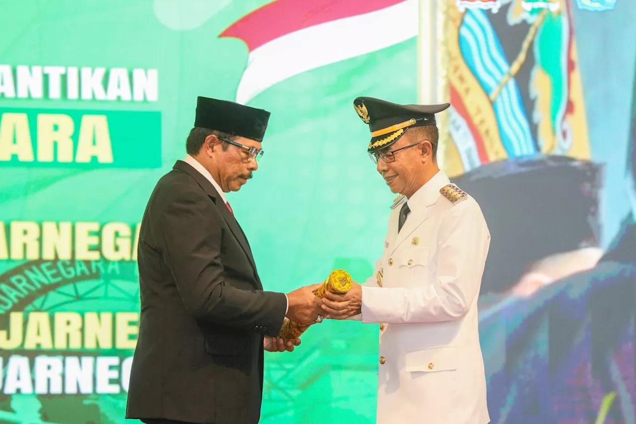 Pesan Nana Sudjana Saat Melantik Masrofi jadi Pj Bupati Banjarnegara: Harus Lebih Inovatif