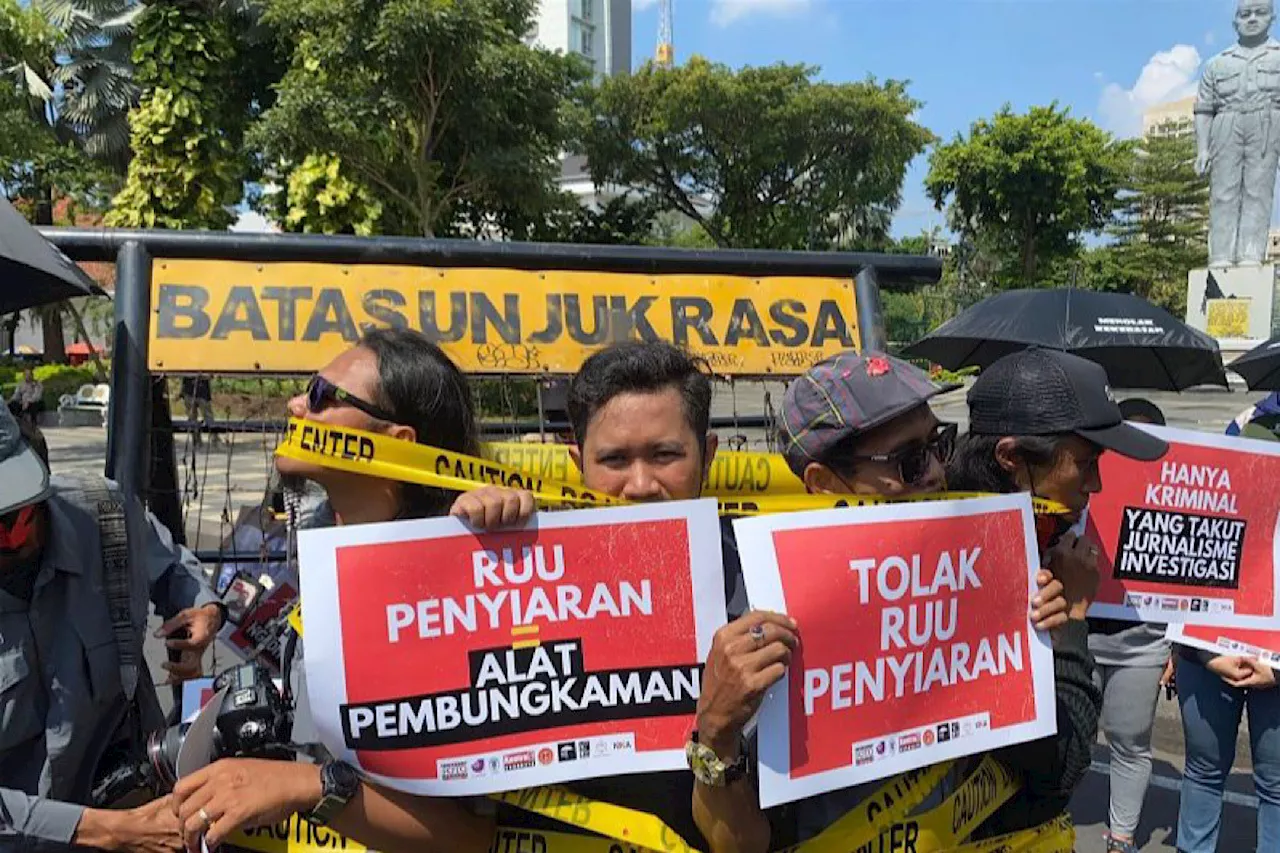 RUU Penyiaran Dianggap Berpotensi Bungkam Kebebasan Pers