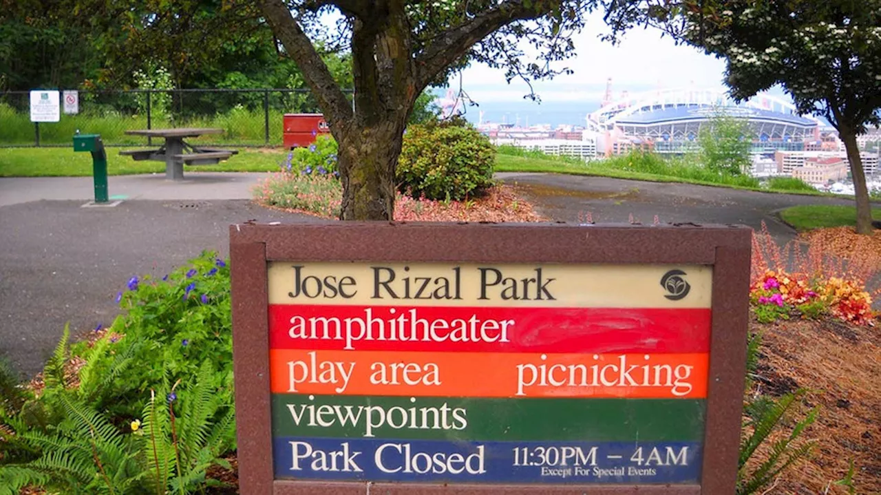 Shooting at Seattle's Dr. Jose Rizal Park sends man to hospital early Sunday morning