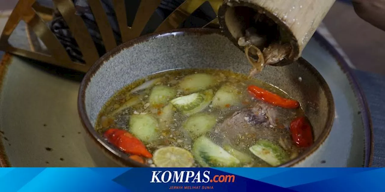 Cara Membuat Siong Sira, Masak Daging dalam Bambu Khas Sumbawa