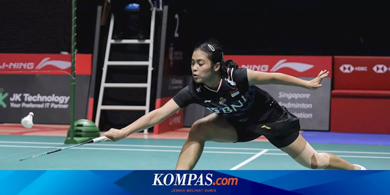 Rekap Hasil Singapore Open 2024: Gregoria ke 16 Besar, Ahsan/Hendra Tersingkir