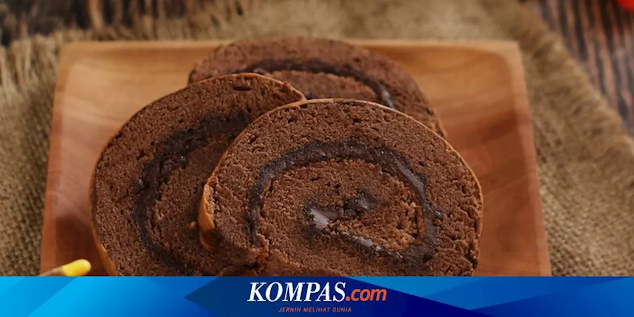 Resep Bolu Gulung Pisang Ambon untuk Teman Minum Teh