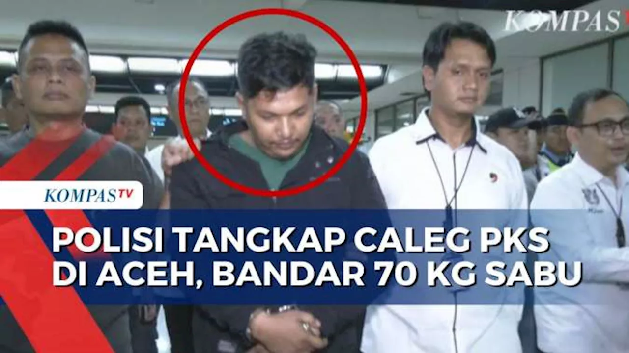 Detik-Detik Penangkapan Caleg DPRK Aceh Tamiang Bandar Sabu 70 Kg