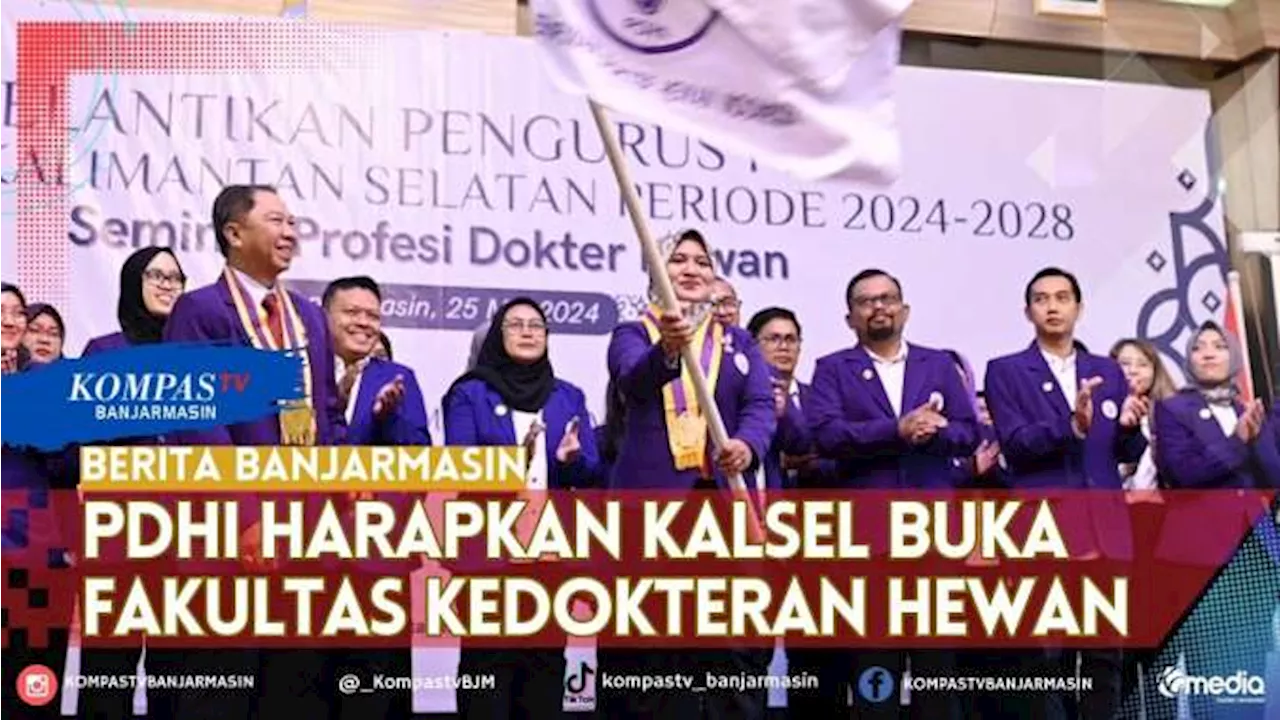 Kebutuhan Dokter Hewan Belum Tercukupi, PDHI Dorong Kalsel Miliki Fakultas Kedokteran Hewan