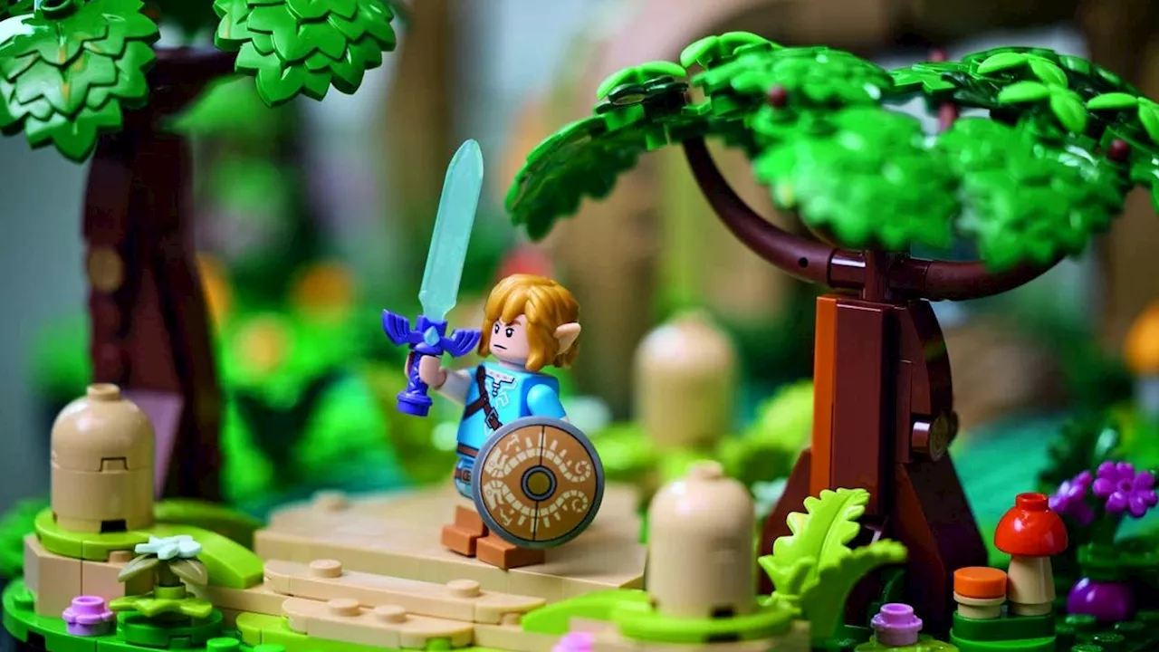 Legend Of Zelda's First Lego Set Is A $300 Great Deku Tree