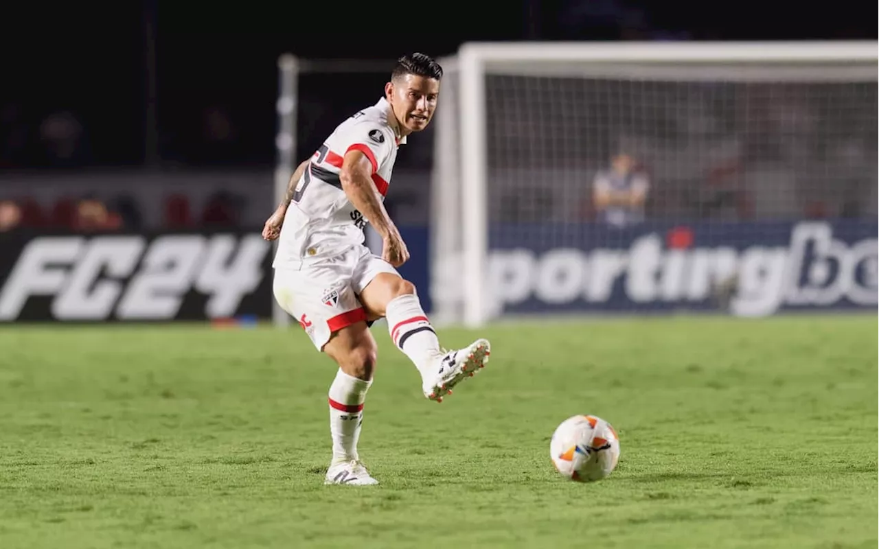 Sem espaço com Zubeldía, James aposta na Copa América para definir futuro no São Paulo