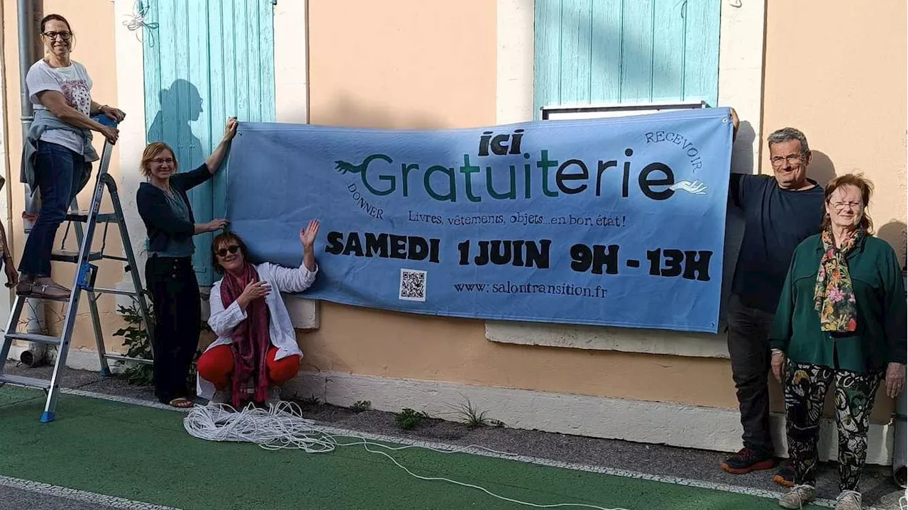 Une 'gratuiterie' organisée à la Maison de la transition et du vélo à Salon-de-Provence