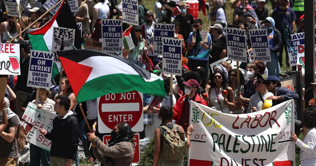 UCLA, UC Davis brace for strike as union alleges free speech violations in pro-Palestinian protests