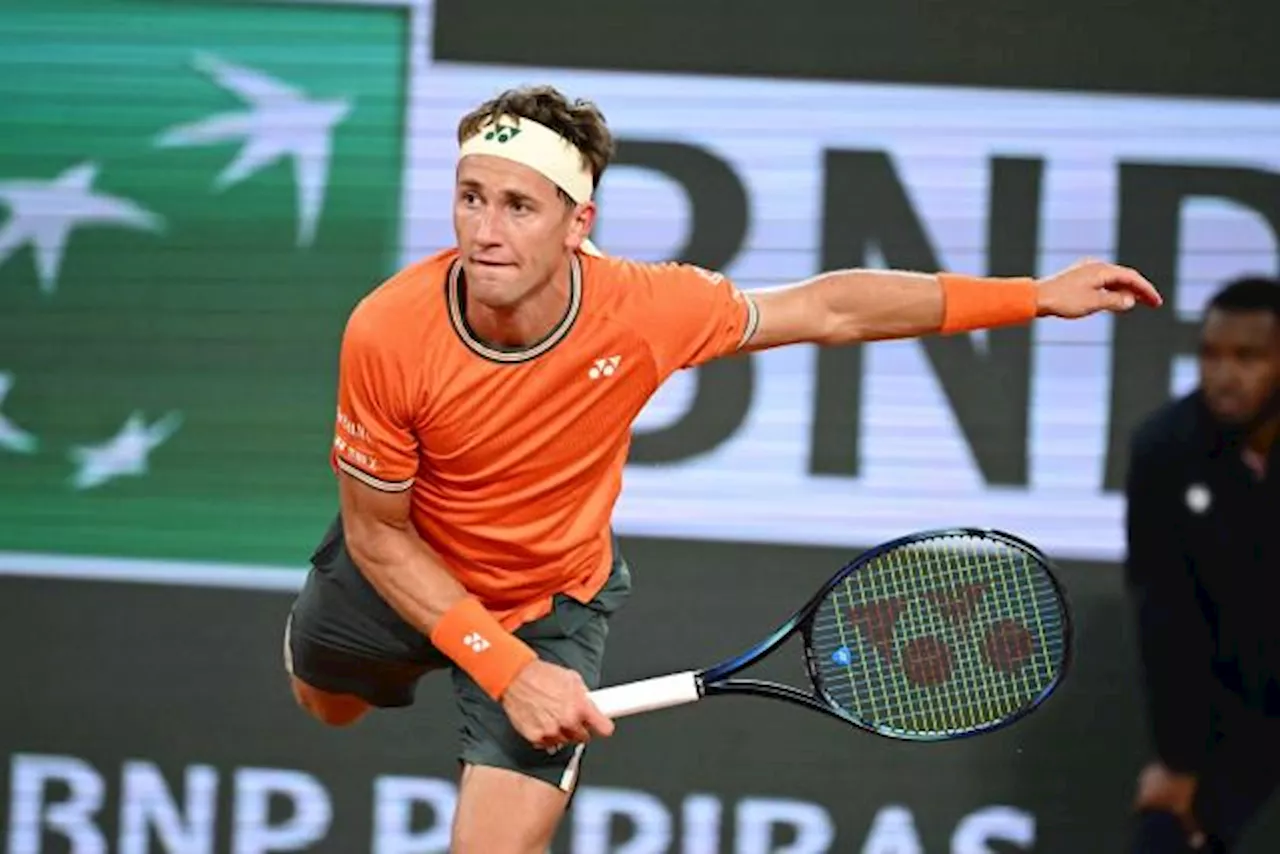 Casper Ruud accède tranquillement au deuxième tour de Roland-Garros