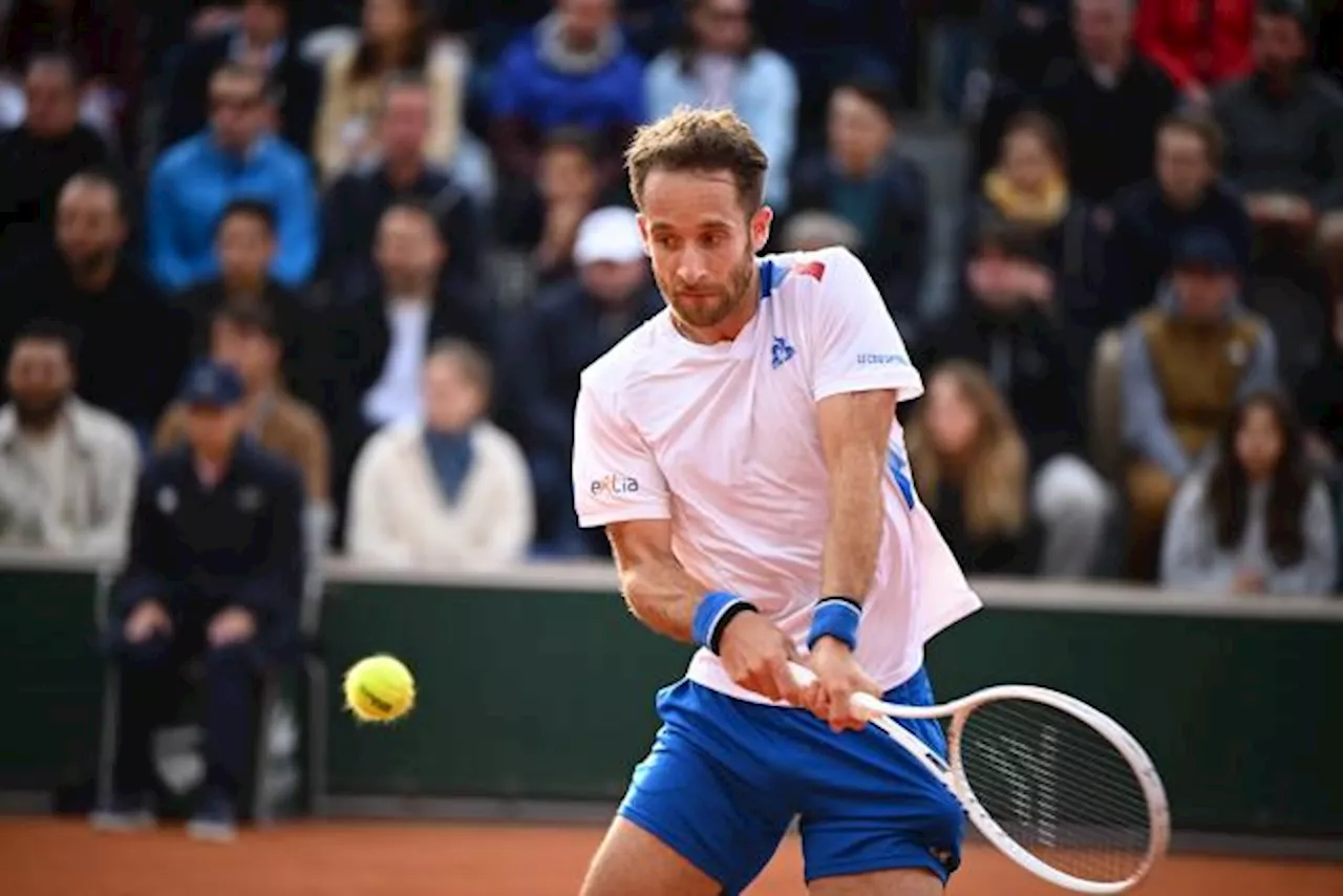 Constant Lestienne s'incline devant Roberto Carballes Baena au premier tour de Roland-Garros