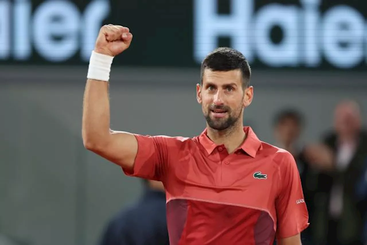 Novak Djokovic réussit son entrée en lice à Roland-Garros