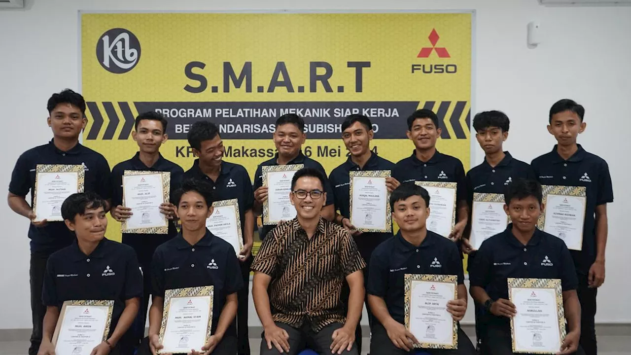 Gandeng SMK, Begini Cara Fuso Cetak Mekanik Andal Lewat Program Smart