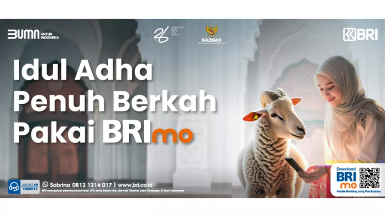 Ini 3 Daftar Lembaga Zakat Buat Kamu yang Mau Tunaikan Kurban Secara Online Lewat BRImo