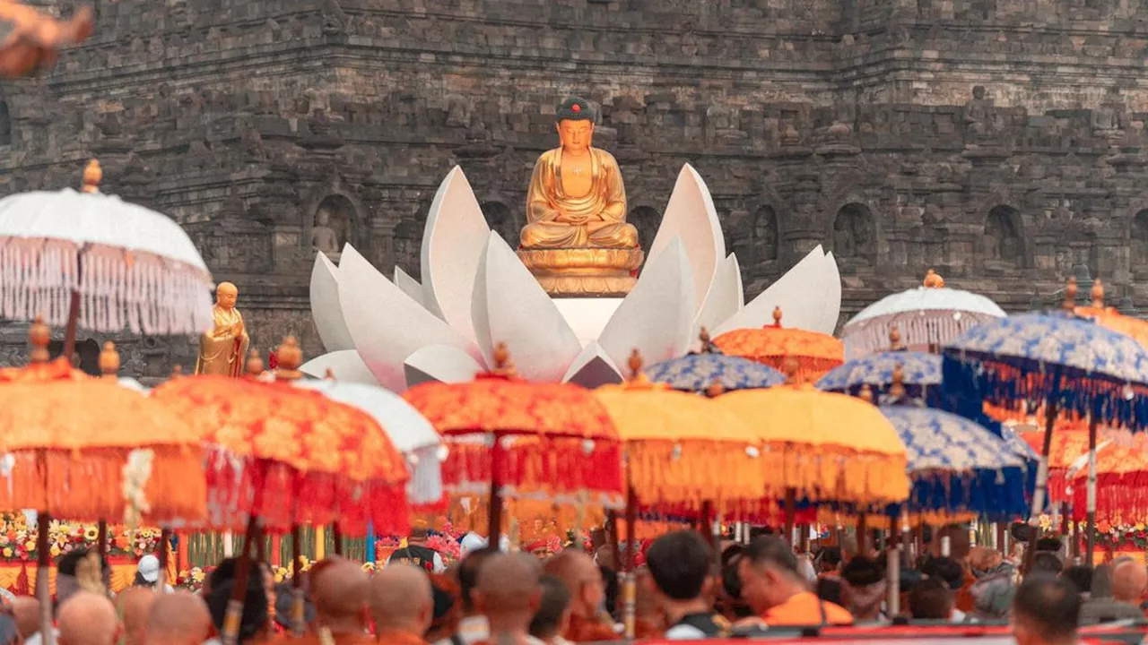 Kunjungan ke Candi Borobudur Selama Waisak 2024 Meningkat 63 Persen dari Tahun Lalu