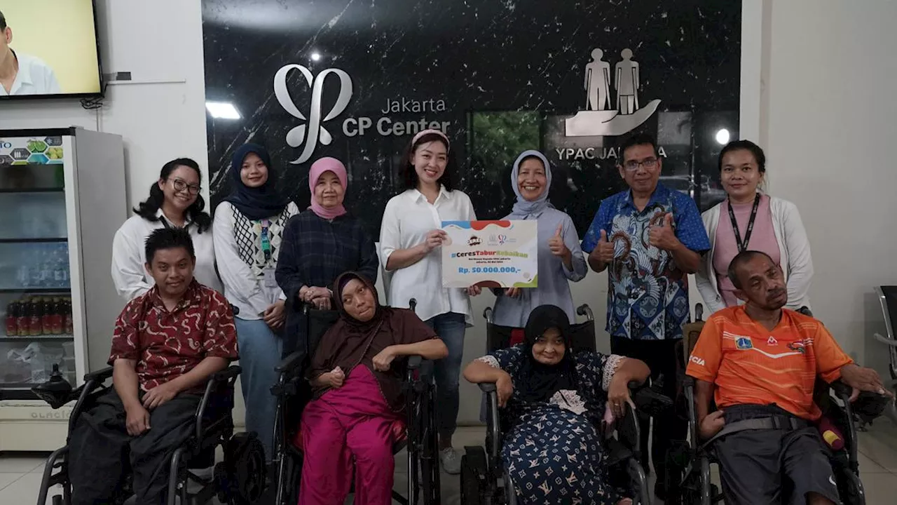 Tabur Kebaikan, Ceres Beri Sumbangan pada Penyandang Disabilitas