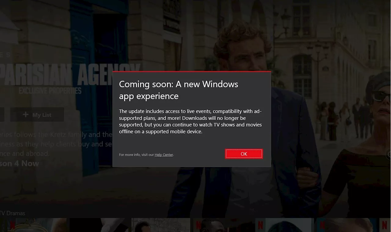 Netflix May Disable Windows App Downloads For Offline Viewing