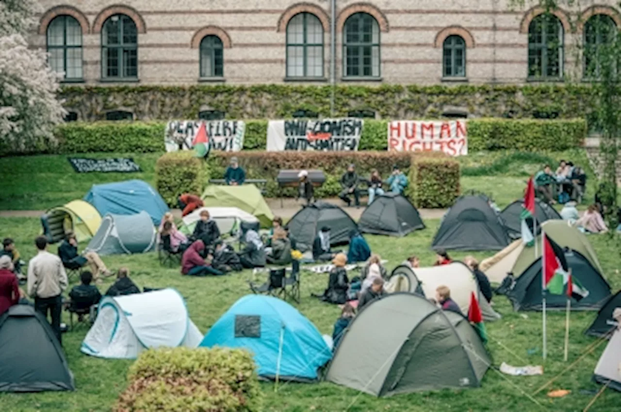 Denmark university to halt investment in companies in West Bank amid student protests