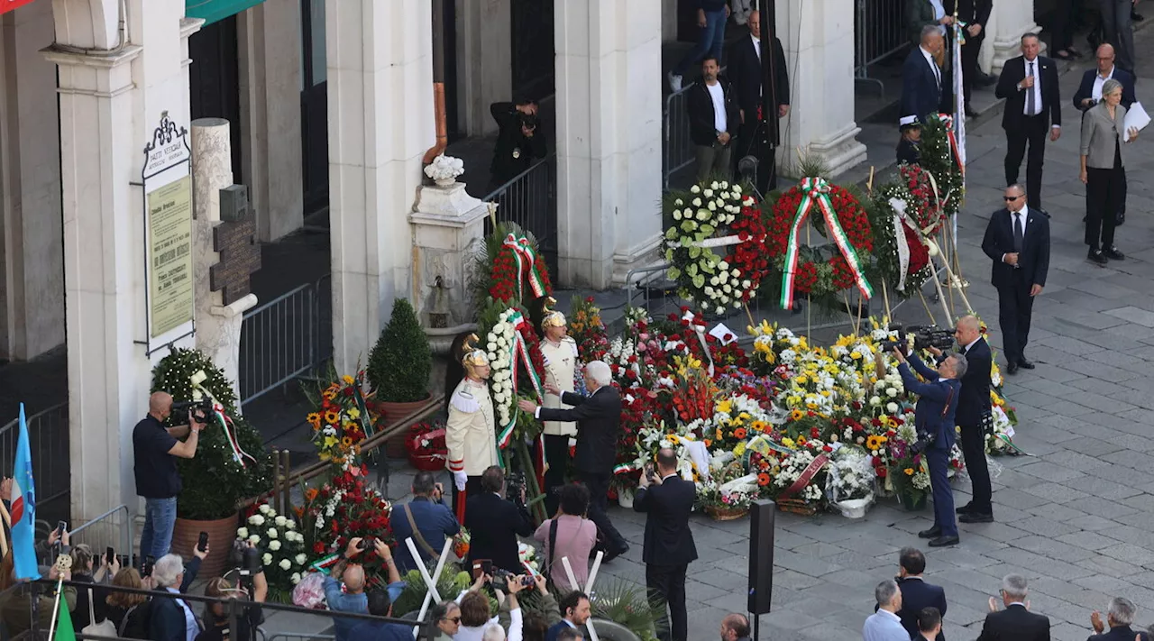 Brescia, Mattarella: 'Gli ideatori della strage di piazza della Loggia rivolevano il fascismo'