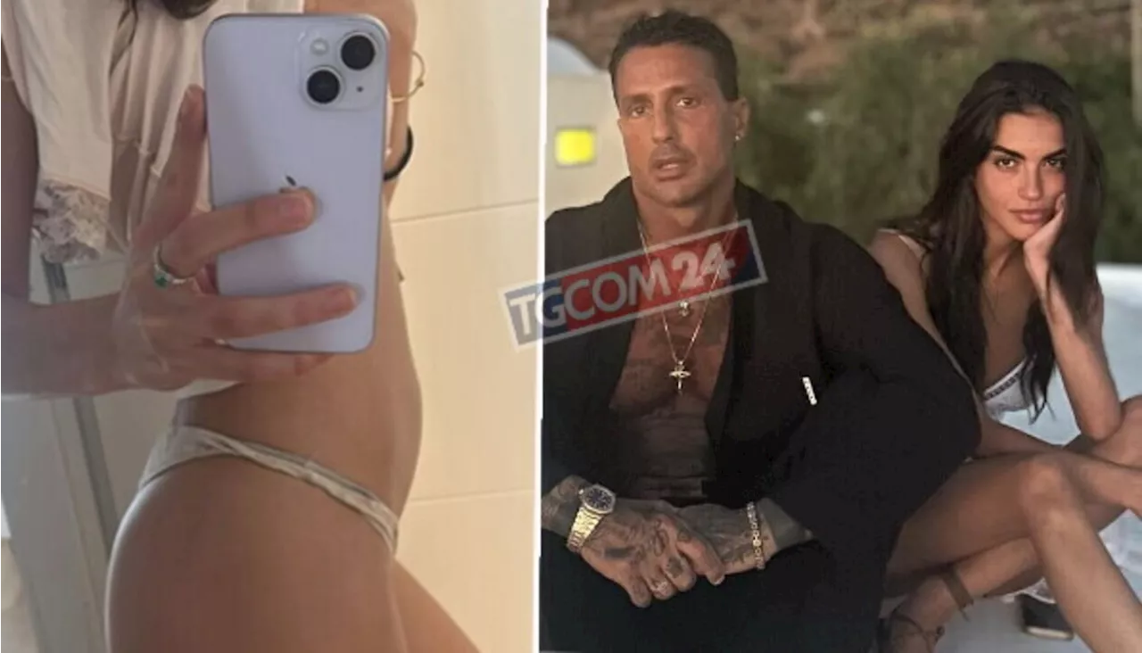 Fabrizio Corona papà bis, ecco la prima foto del pancino di Sara Barbieri