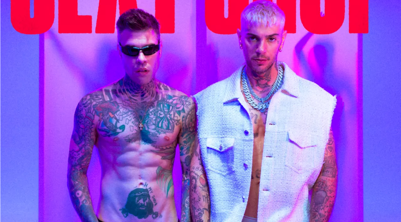 Fedez con Emis Killa al 'Sexy Shop' per raccontare 'una storia infinita che poi è finita'