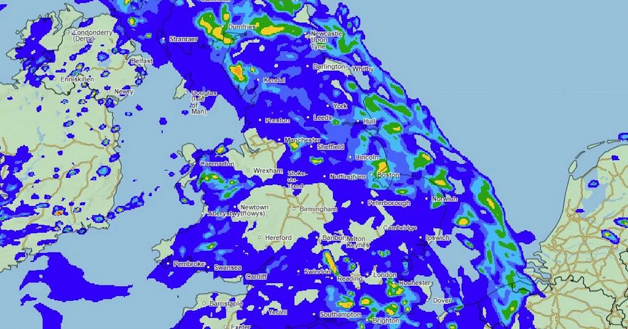 Met Office issue thunderstorm warning for TODAY with 'torrential downpours'