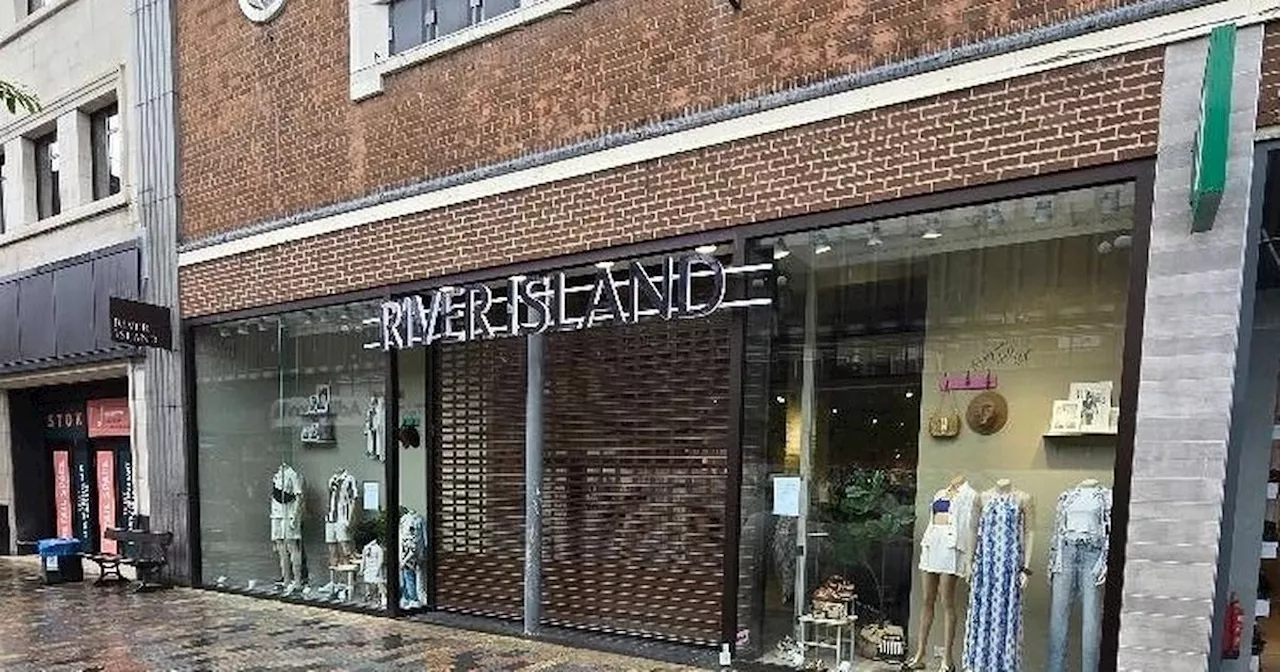 River Island store in Greater Manchester closed after 'severe flooding'