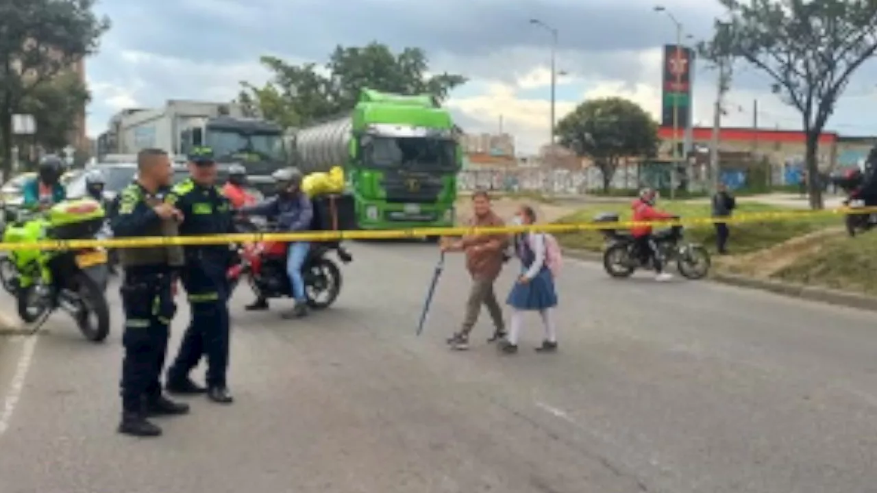 Bloqueo en la Avenida Villavicencio con Avenida Gaitán Cortes en Bogotá